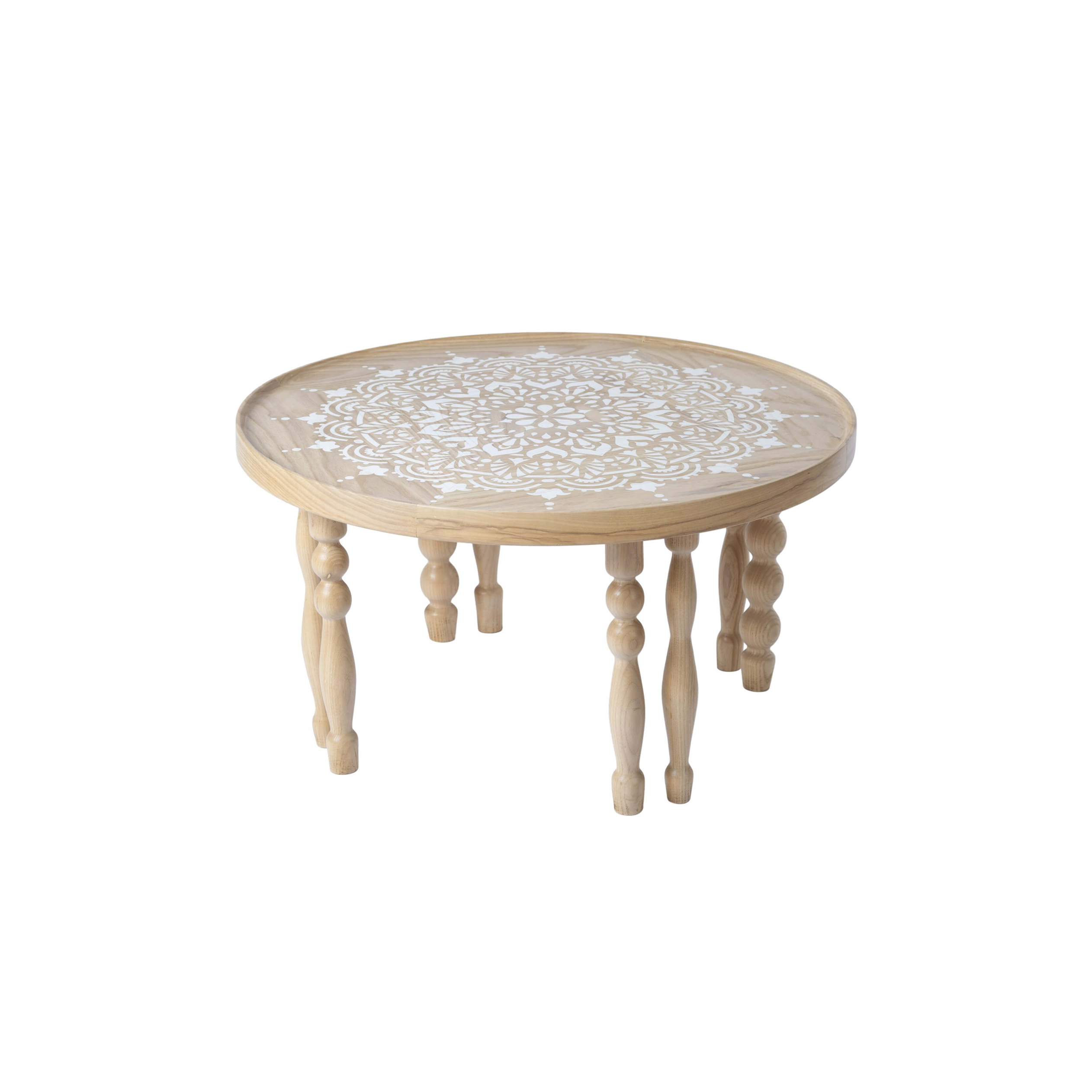 Funky Fusion with Stenciled Mandala